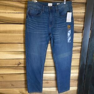 NWT True Craft Men's Deep Blue Slim fit Jeans size 34x32